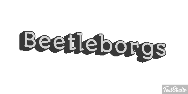 Beetleborgs Text effect