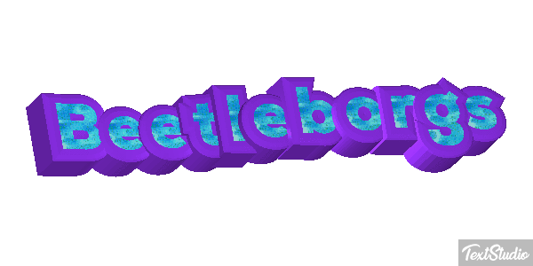 Beetleborgs Text effect