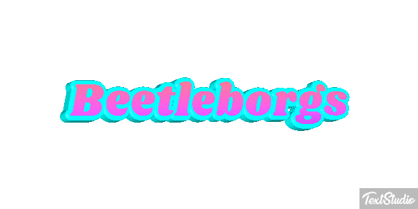 Beetleborgs Text effect