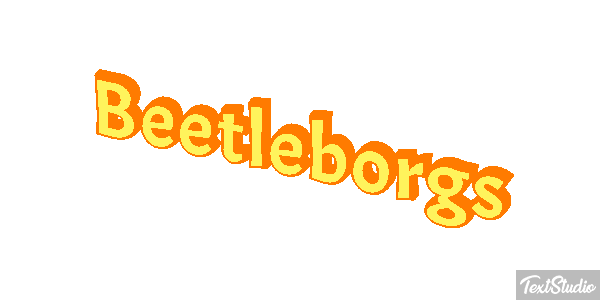 Beetleborgs Text effect