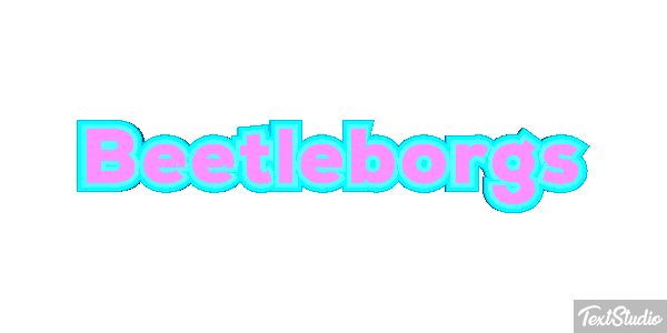 Beetleborgs Text effect
