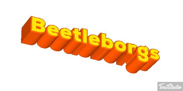 Beetleborgs Text effect
