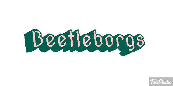 Beetleborgs Text effect