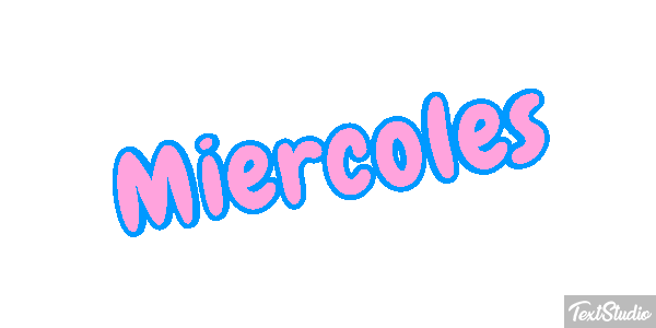 Miércoles Efecto de texto