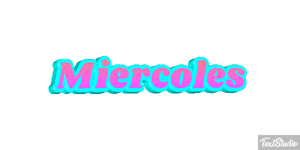 Miércoles Efecto de texto