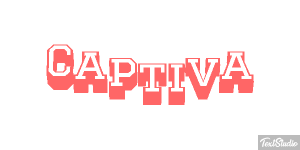 Captiva Efecto de texto