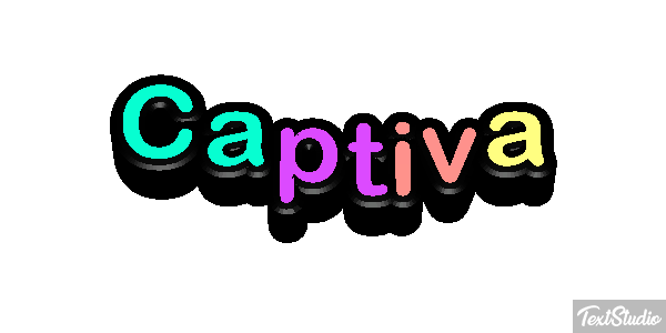 Captiva Efecto de texto