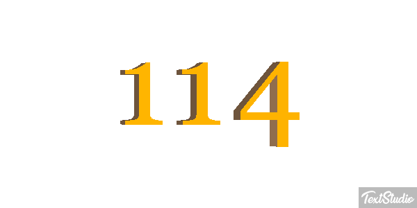 114 Metin efekti