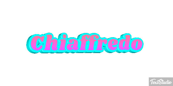 Chiaffredo Effetto testo