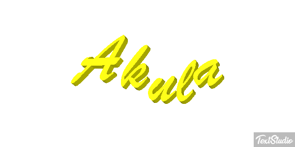 Akula Text effect