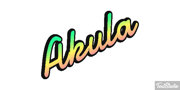 Akula Text effect