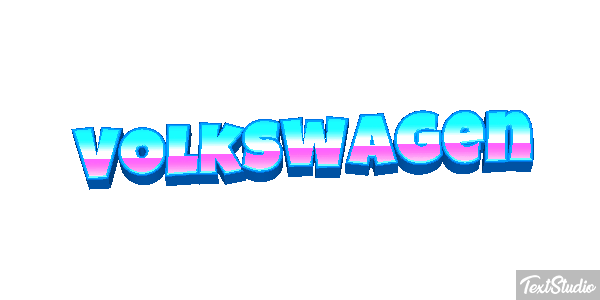 Volkswagen Effet de texte