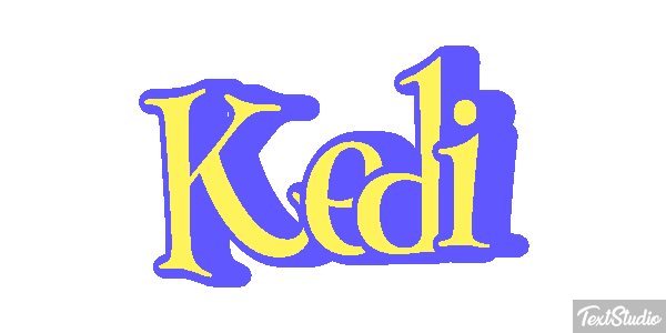 Kedi Texteffekt