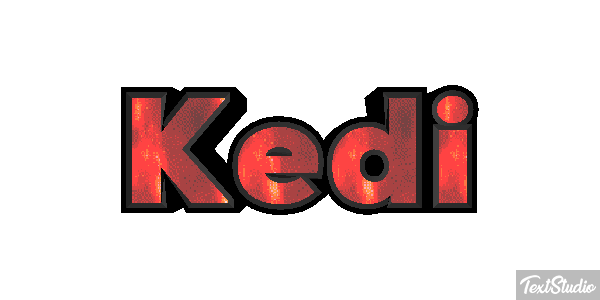 Kedi Texteffekt