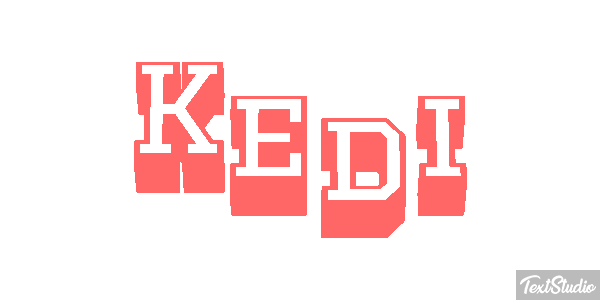 Kedi Texteffekt