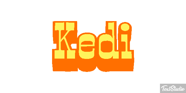 Kedi Texteffekt
