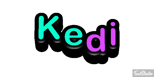 Kedi Texteffekt