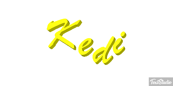 Kedi Texteffekt