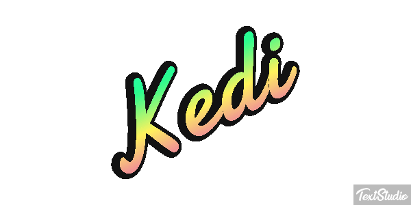 Kedi Texteffekt