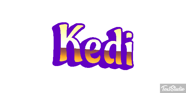 Kedi Texteffekt