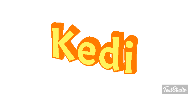 Kedi Texteffekt
