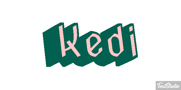 Kedi Texteffekt