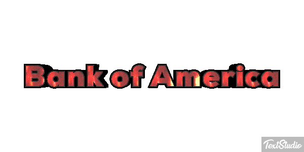 Bank of America Effetto testo