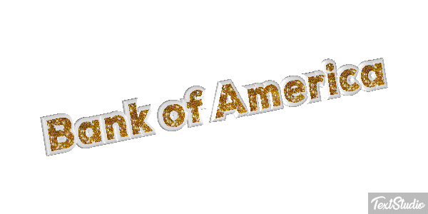 Bank of America Effetto testo