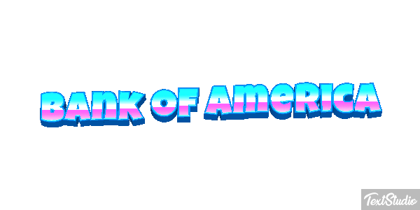 Bank of America Effetto testo