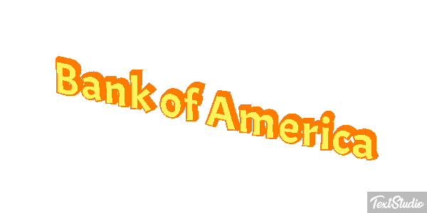 Bank of America Effetto testo