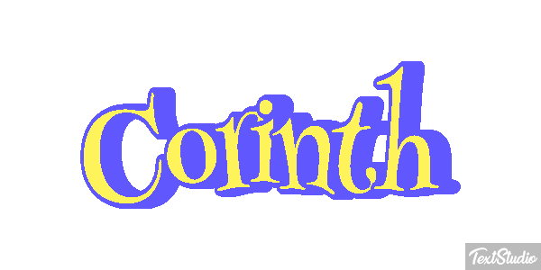Corinth Tekst effect