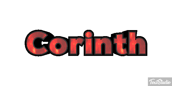 Corinth Tekst effect