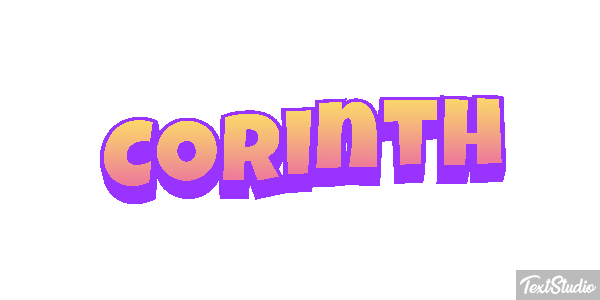 Corinth Tekst effect