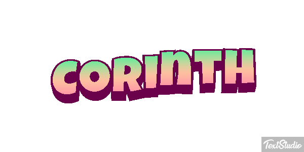 Corinth Tekst effect