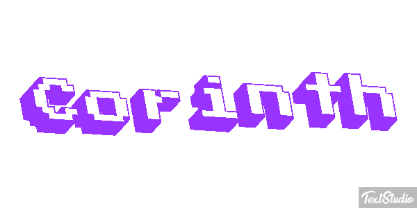 Corinth Tekst effect