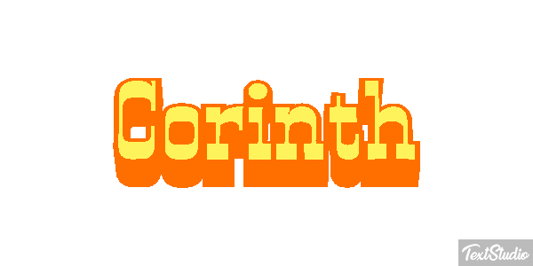 Corinth Tekst effect