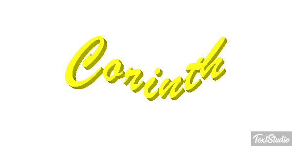 Corinth Tekst effect