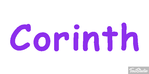 Corinth Tekst effect