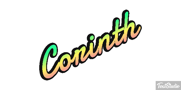 Corinth Tekst effect