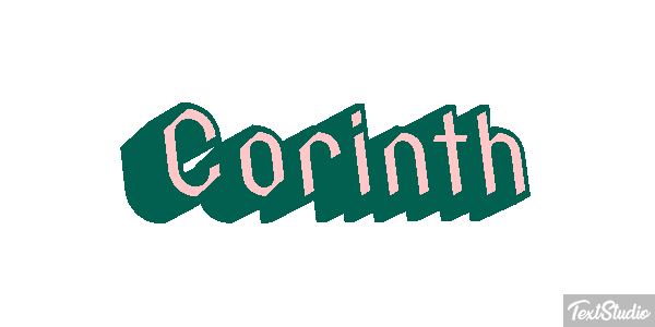 Corinth Tekst effect