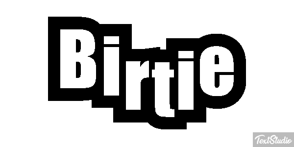 Birtie Text effect