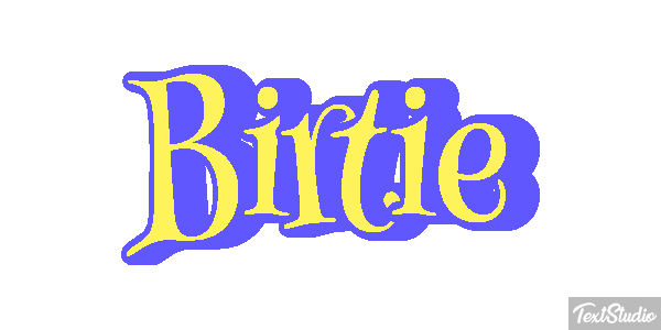 Birtie Text effect