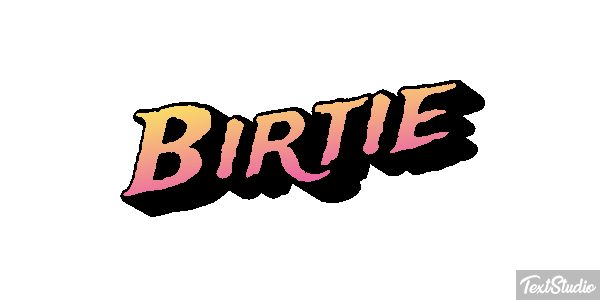 Birtie Text effect