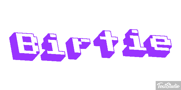 Birtie Text effect