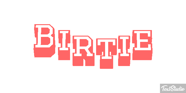 Birtie Text effect
