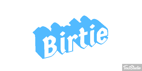 Birtie Text effect