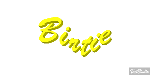 Birtie Text effect
