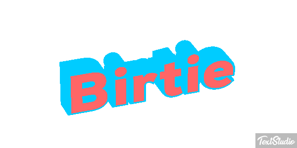 Birtie Text effect