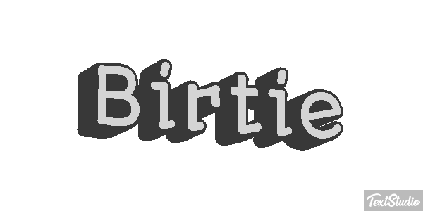 Birtie Text effect