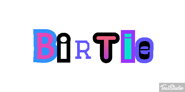 Birtie Text effect